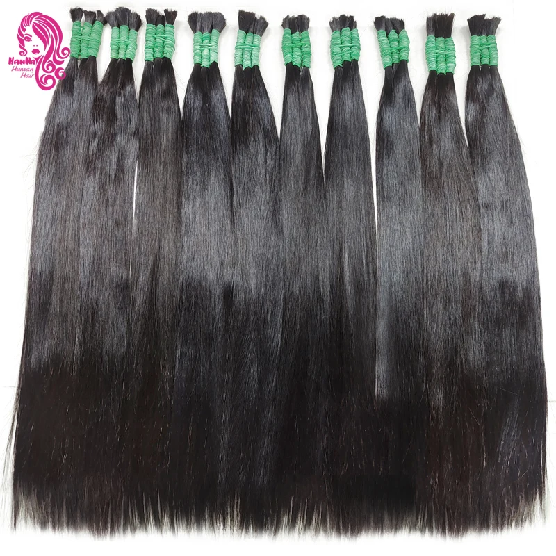 Vietnamese Original Human Hair Bulk For Braiding Mega Hair No Weft Human Braiding Hair Natural Bulk Hair Extensions