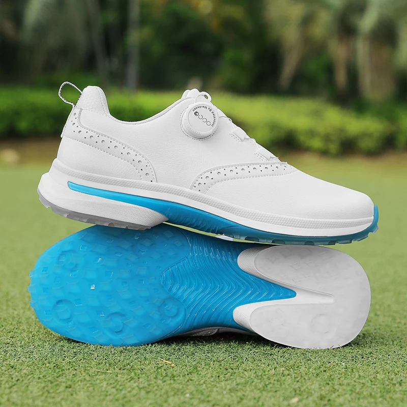 2026 New Golf Training Shoes Men Quick Lacing Gym Sneakers Man Comfortable Walking Shoes Mens Brand Designer Golf Shoe