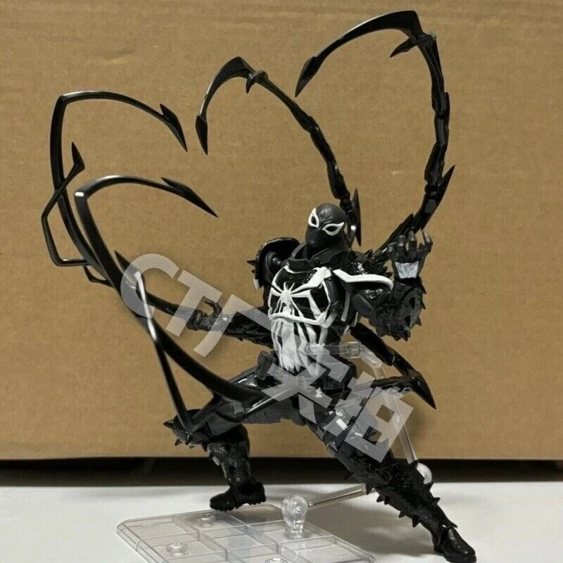 CT Toys Revoltech 놀라운 야마구치 에이전트 베놈 액션 피규어 새 제품 박스 있음 재고 있음