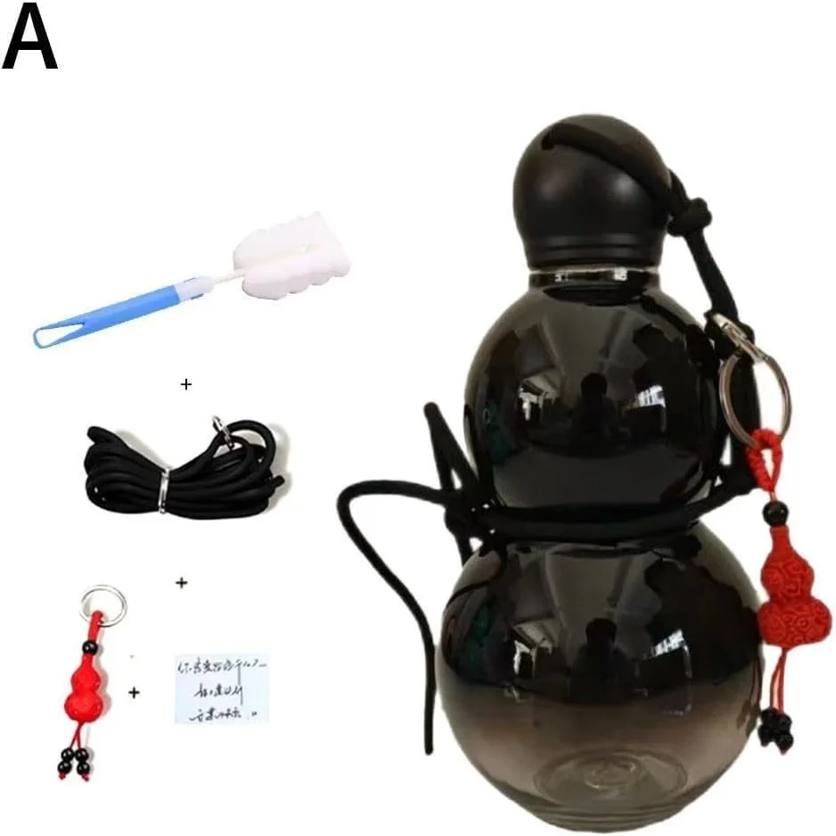 BLACKWukong Gourd Shape Sports Kettle Peripheral Pendant Enjoy Same Wine Gourd Water Cup Internet Celebrity 800ML