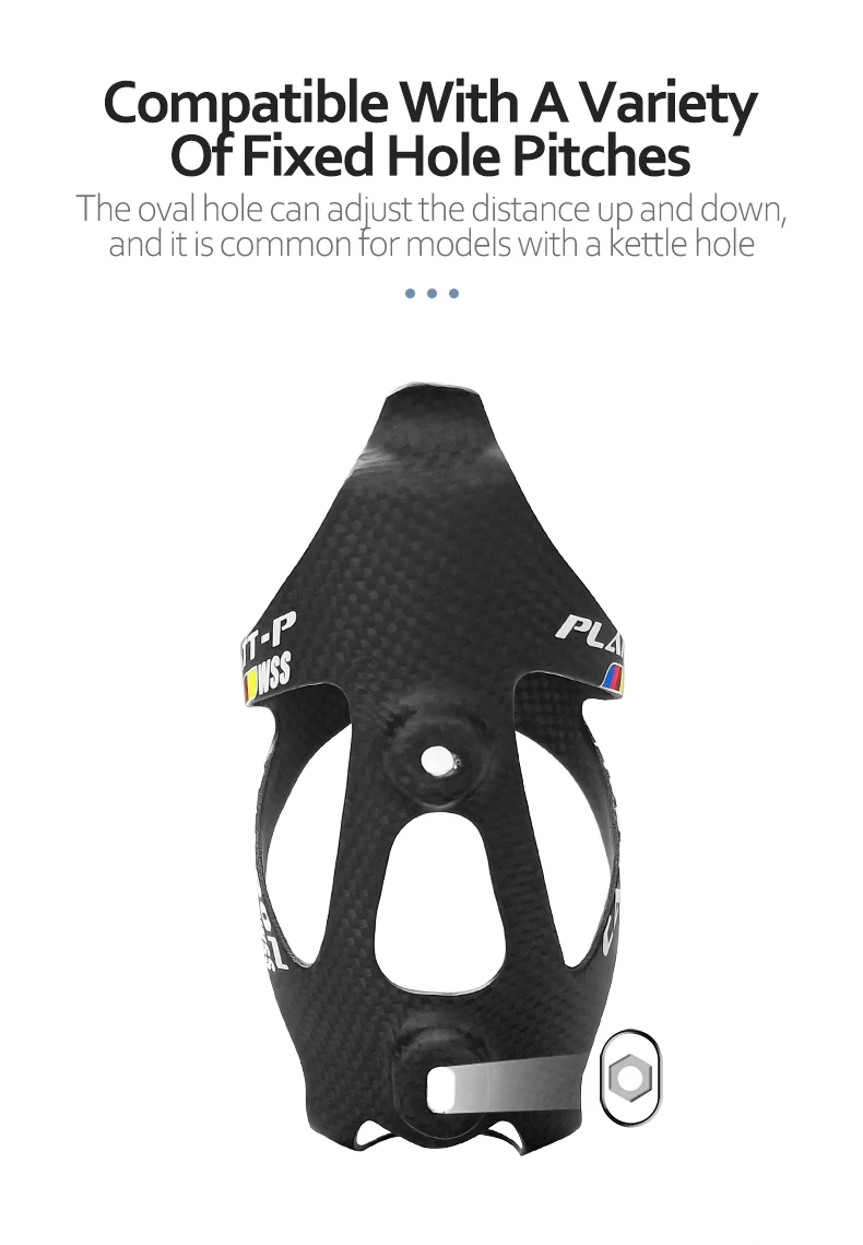 Volle Carbon Faser Fahrrad Ultralig Wasser Flasche Käfig MTB Rennrad Flasche Halter Fahrrad Ausrüstung – Detail 8