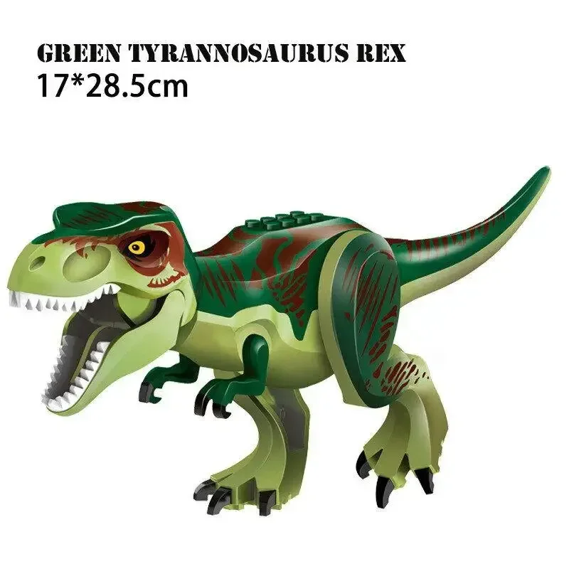 Jurassic World Brutal Raptor Bouwstenen Dinosaurus Model Tyrannosaurus Indominus T-Rex Monteren Educatief Speelgoed Voor Kinderen Gift