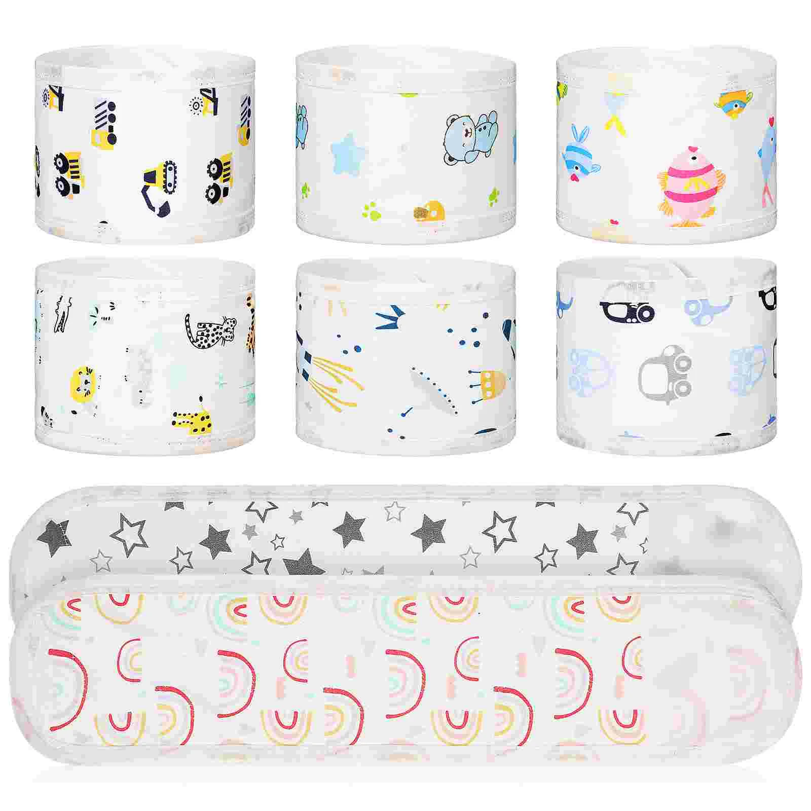 8 Pcs Navel Cord Infant Belt Umbilical Belly Band Baby Girth Newborn Wrap Cotton Cords Warm Belts