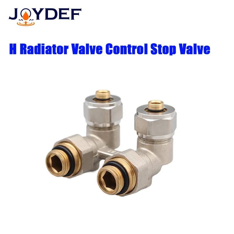 

Brass Straight H Double Radiator Ball Valve For HVAC Systems