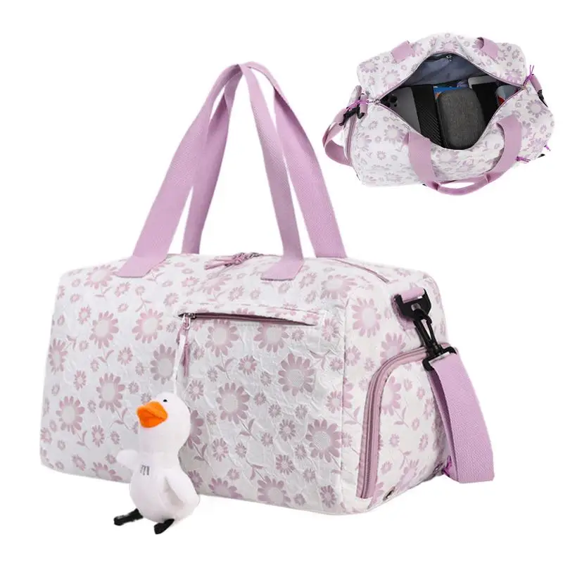 Sac de sport grande capacité pour femme, sac de voyage, sac de séparation à dos sec, fourre-tout de natation, sac de jour pour les amateurs de fitness, sac de sport pour chaussures de yoga