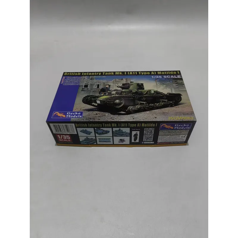 

Танк Gecko 35GM0063 британской пехоты Mk. I(A11 Тип I) Матильда I: Военный пластиковый конструктор-модель
