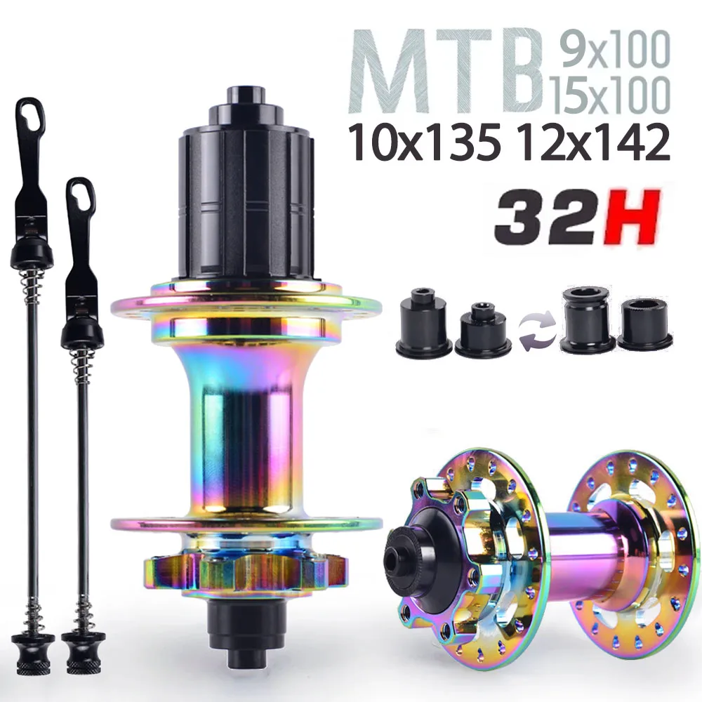 Cubo Pro 7 소음 베어링, 32 홀 Mtb 허브, 퀵릴리즈 스루 액슬, 전방 후방 홀 큐브, 탱크 큐브 K7 허브, 8-12 속도