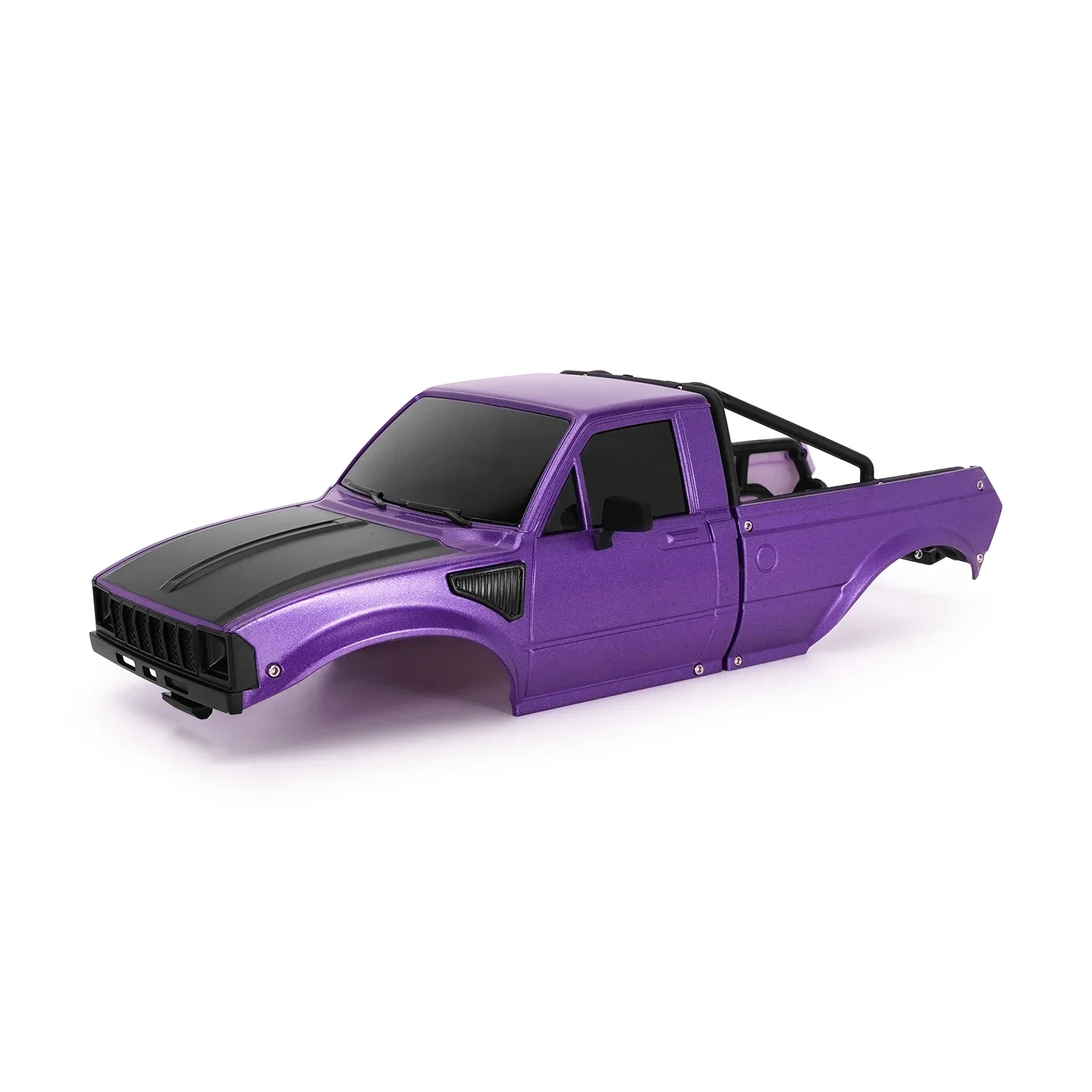 INJORA IR60 Pickup Hard Body Shell with Bed Rack for 1/18 RC Crawler TRX4M Defender Bronco image 3