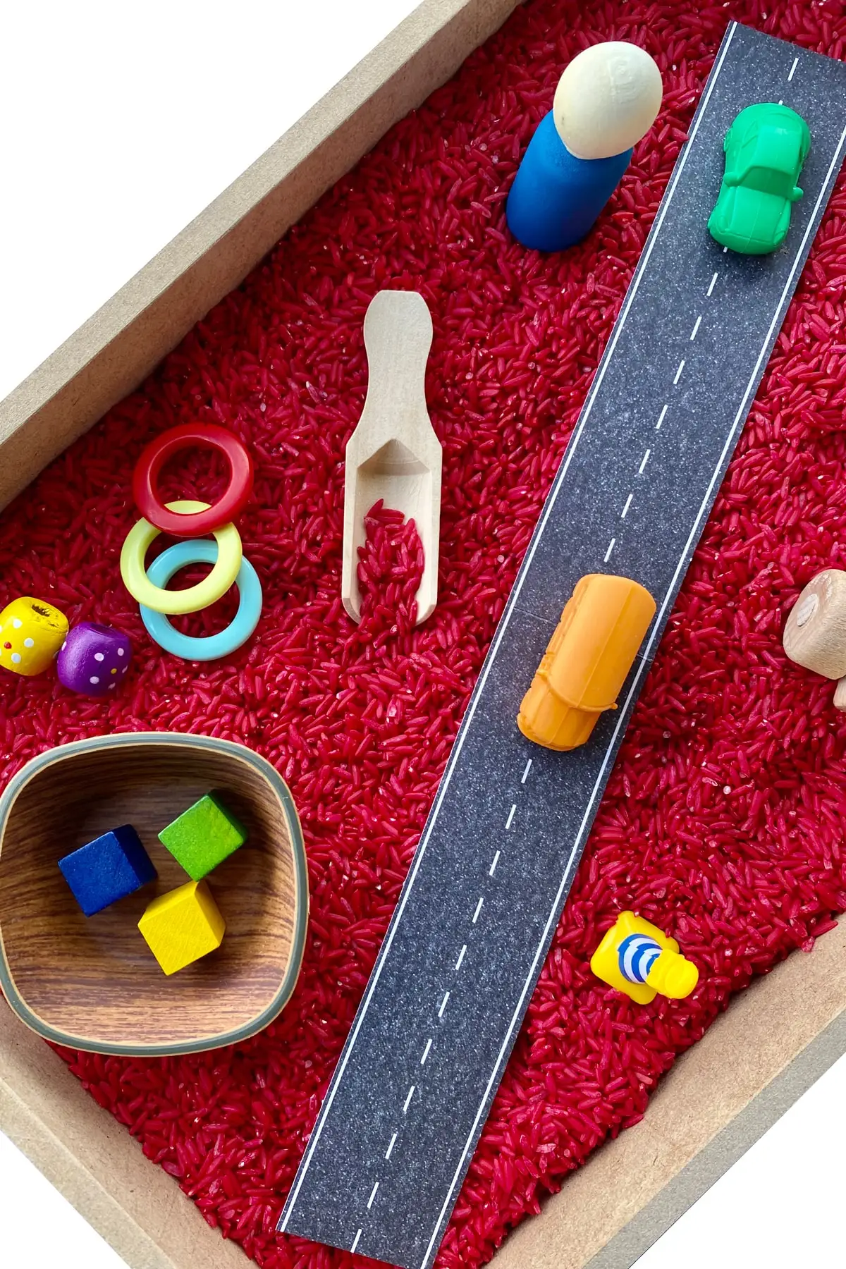 Set Aktivitas Kayu-Mainan Montessori-