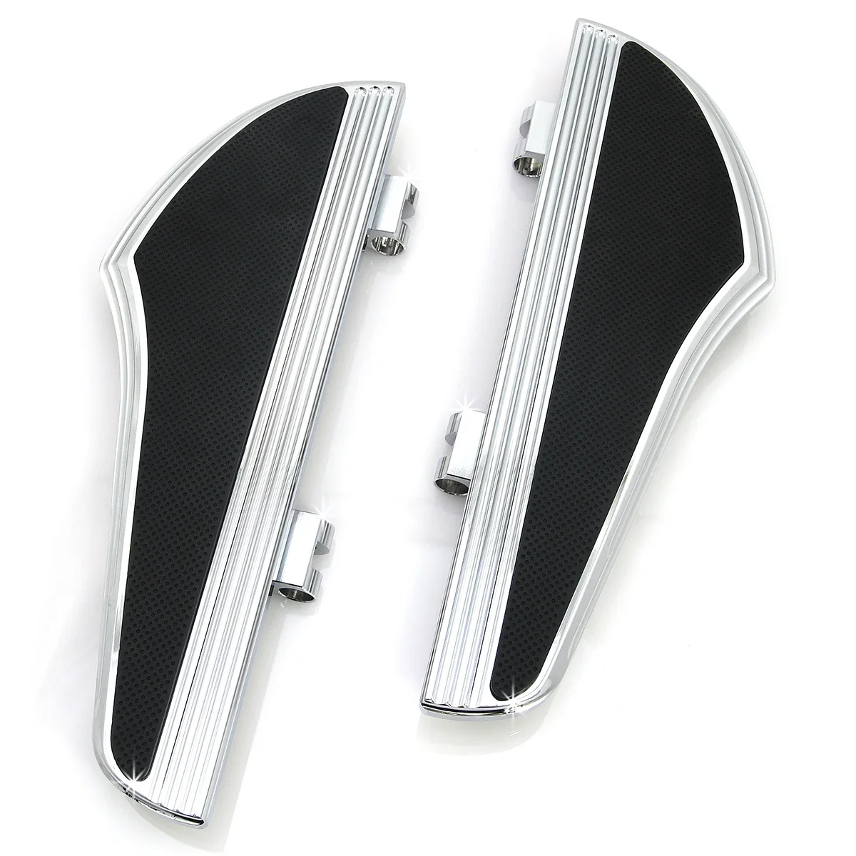 Motorcycle accessory Defiance Rider passenger Foot boards floorboards for Harley street glide Foot boards pegs 1980-up