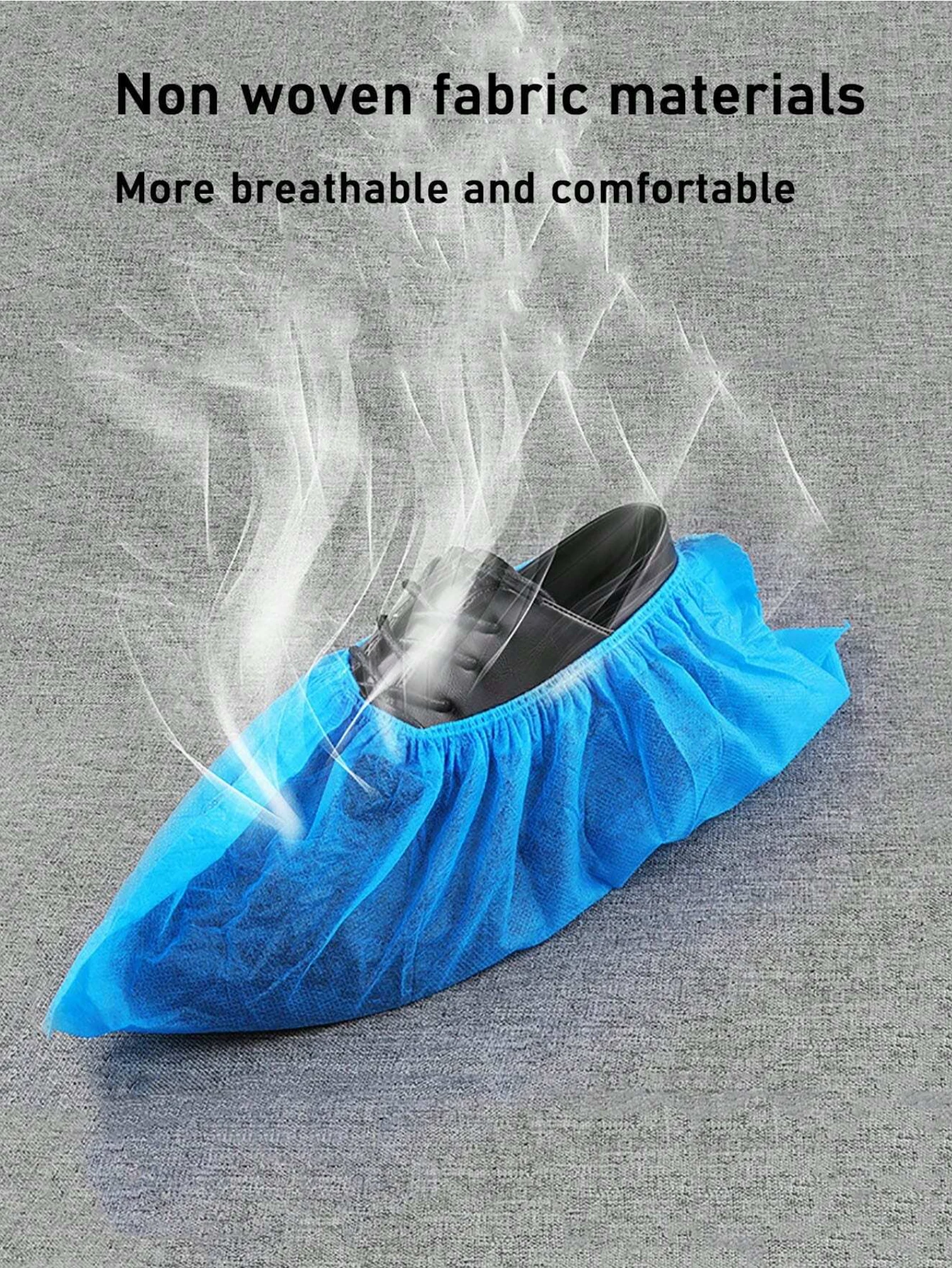 Shoe cover disposable indoor household thickened non-slip adult children student non-woven shoe cover guest room foot cover