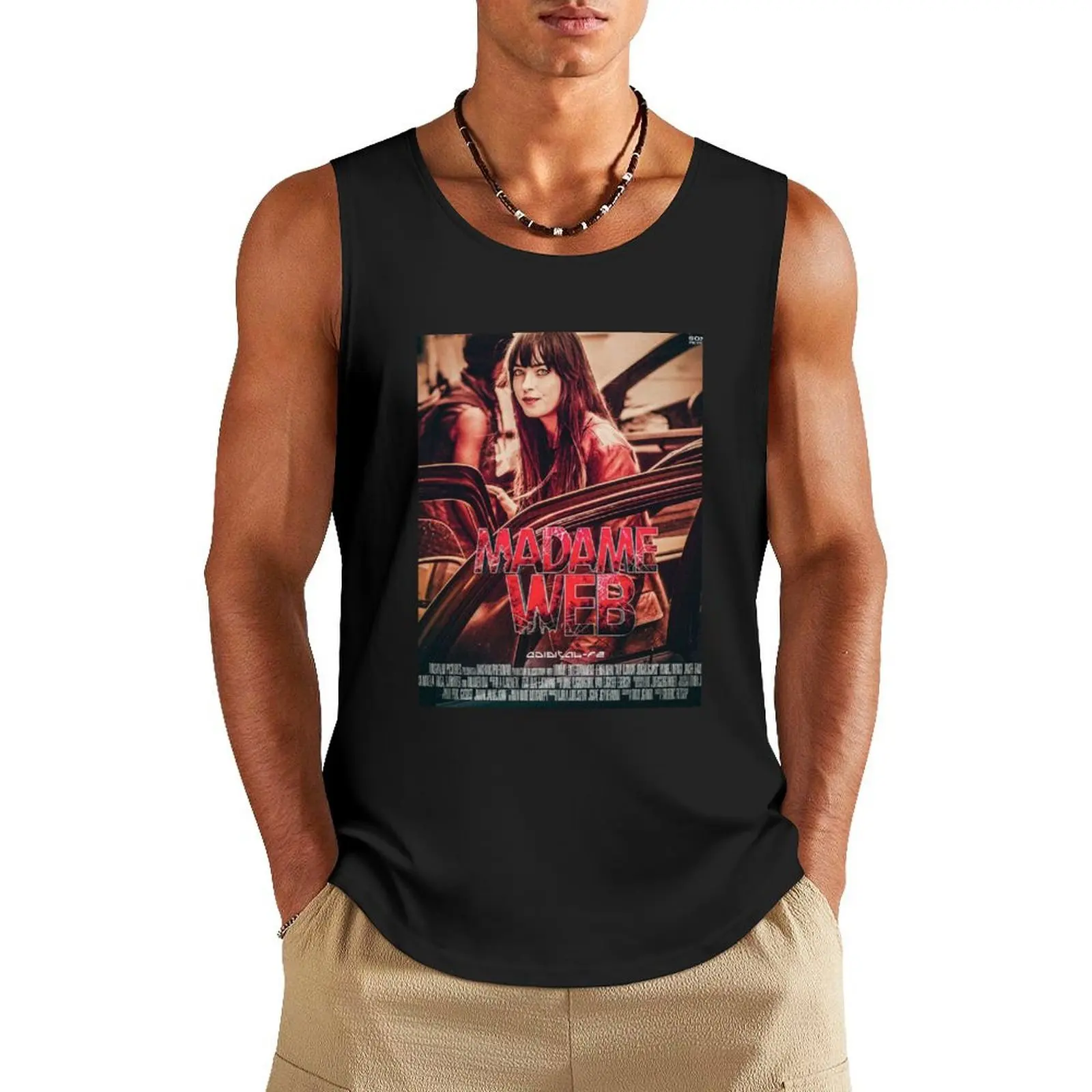 

Madame Web Tank Top gym clothes men summer Gym man