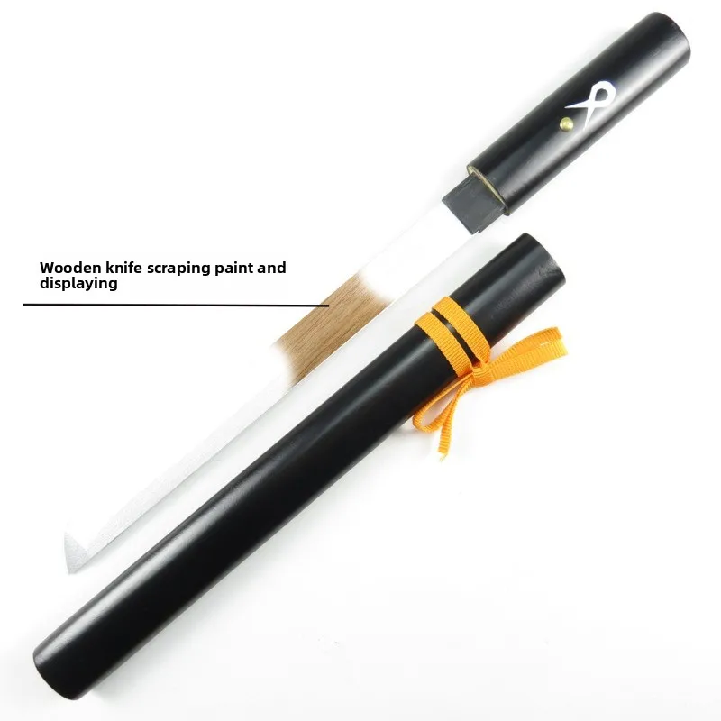 55 cm/21.65in Tohken Ranbu Middeleeuws Speelgoed Zwaard Model Houten Rekwisieten Met Schede Spel Randapparatuur Cosplay Feestartikelen Vakantie Cadeau