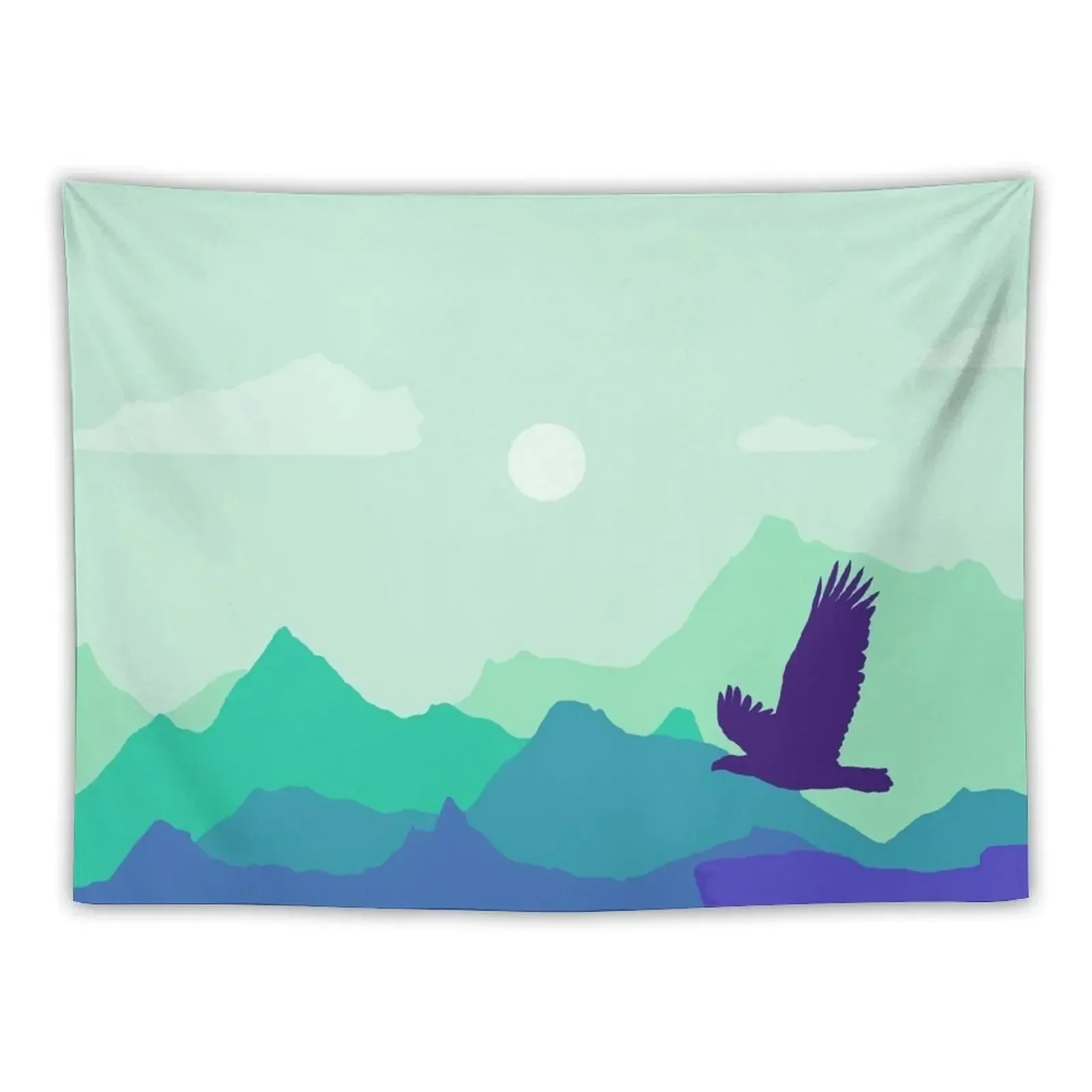 

Gay Eagle Landscape Tapestry Wall Tapestries Room Decor For Girls Tapestry