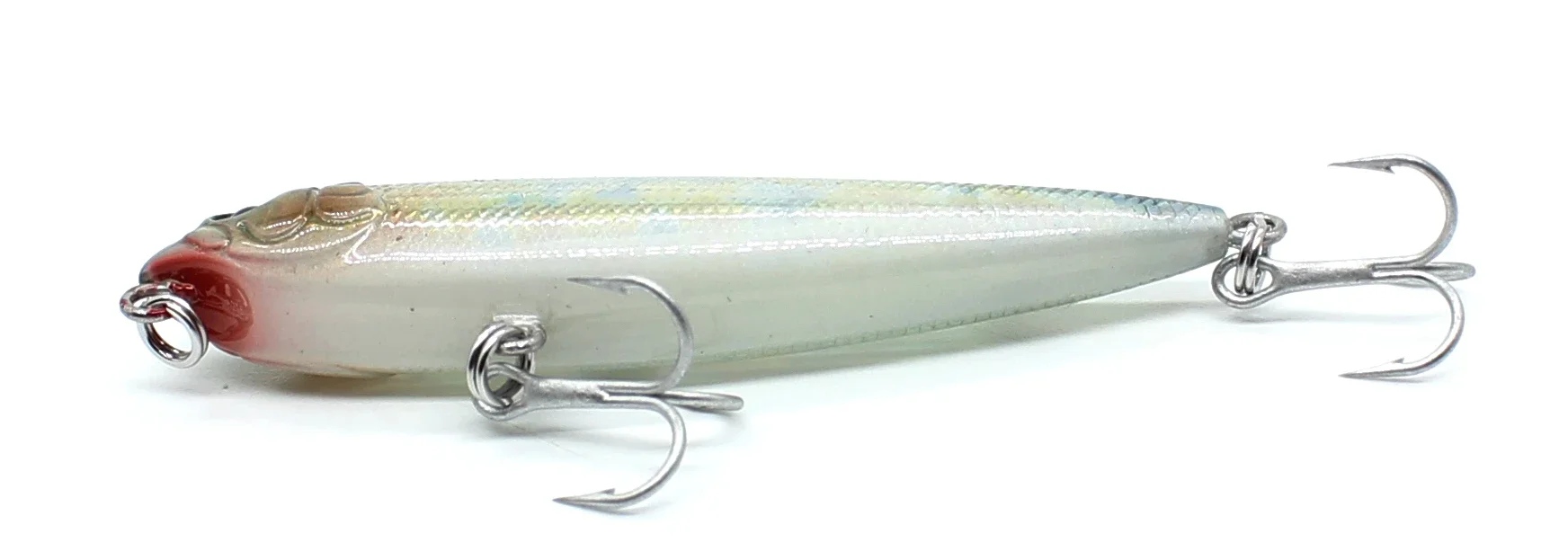 Topwater Walking The Dog 60 mm 3,4 g 105 mm 15,6 g harter Köder schwimmender Bleistiftstab Angelköder Bassoberfläche Schwimmer Wasser VMC Haken – Detail 10