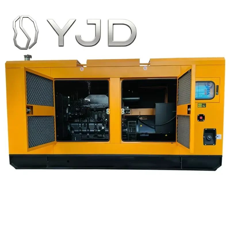 Hot Sale High Quality Engine Portable Power Generator Yuchai Silent Box Rainproof Canopy Generator 50KVA 150KVA