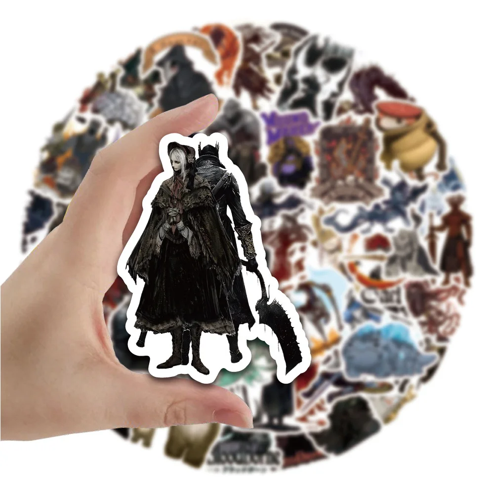 10/30/54pcs gioco Horror DARK SOULS Stickers Thriller Anime decalcomanie impermeabile fai da te Skateboard Laptop moto Cool Sticker Toys