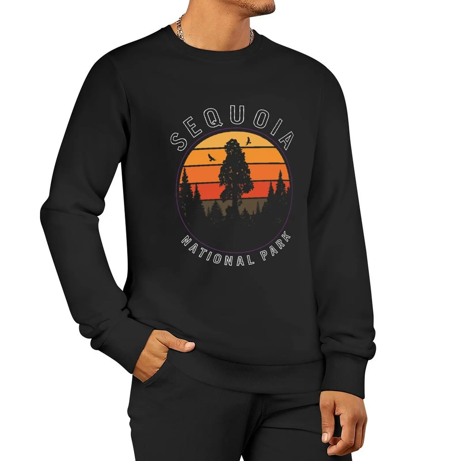 Sequoia Park Shirt, Sequoia National Park, Camping Shirt, National Hiking Gift, Souvenir Pullover Hoodie