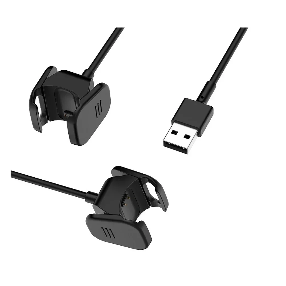 Caricatore USB per braccialetto intelligente Fitbit Charge3 Cavo di ricarica USB per caricabatterie adattatore dock per braccialetto Fitbit Charge 4 3 2