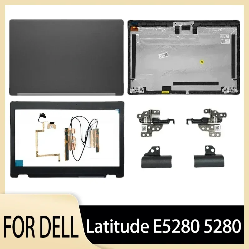 New Original Screen Back Cover Hinges Front Bezel Hinge Cover for Latitude E5280 5280 Laptop Case 0VTX9H 0ND6GJ KF2VJ DP7NK