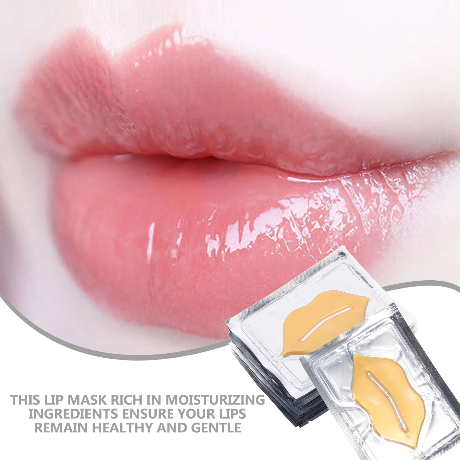 30 шт. Маска для губ Formula Rich in Moisture Компактный размер для on-The-Go Мягкая удобная женская красота