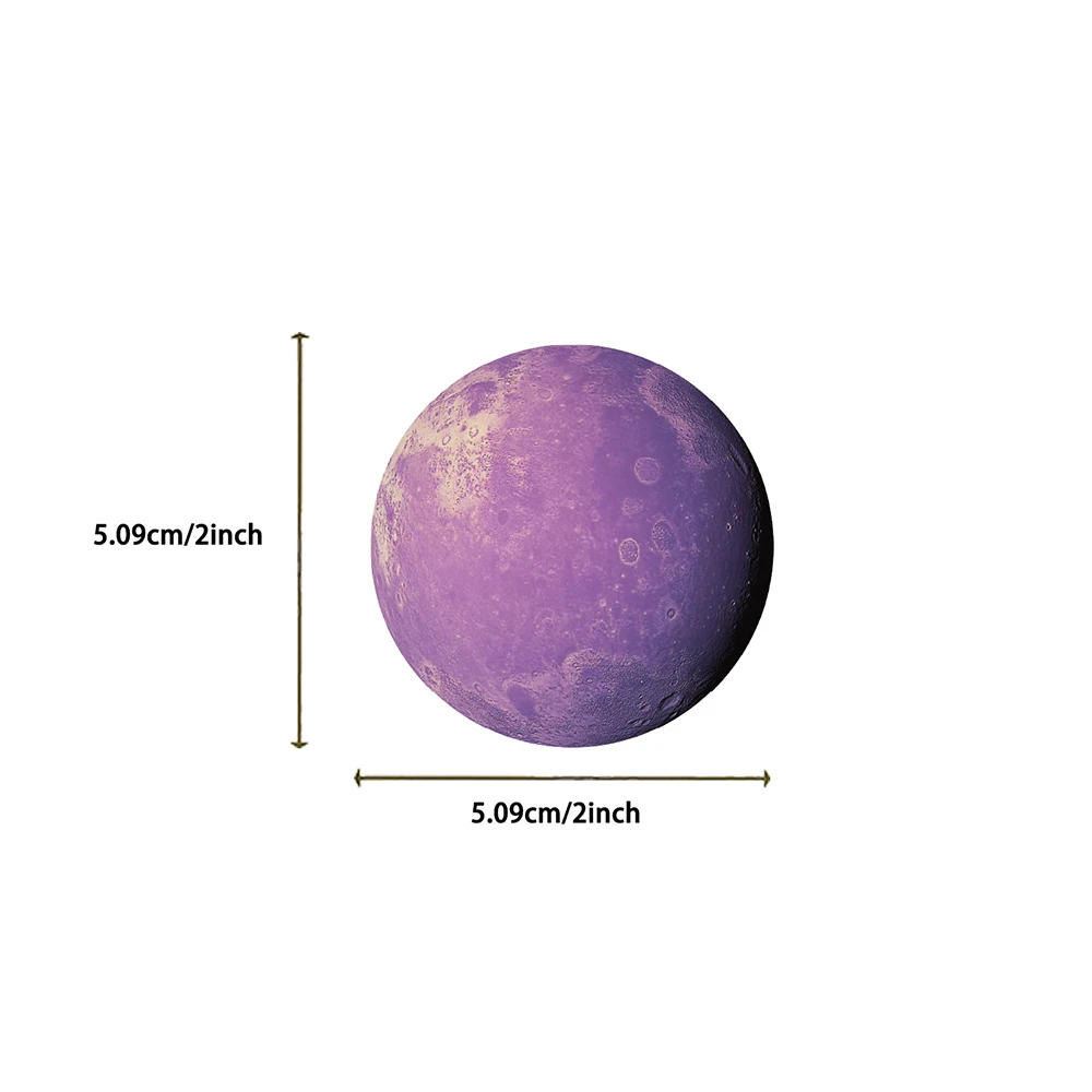 10/30/50 قطعة الكون كوكب القمر الأرض ملصقات الكرتون الاطفال ملصق لعبة DIY بها بنفسك سجل القصاصات الهاتف القرطاسية مضحك الشارات الديكور