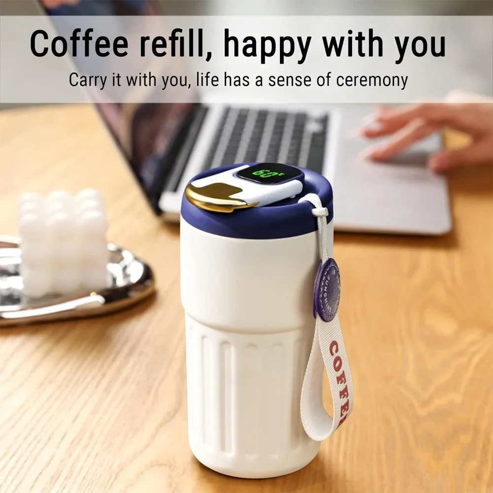 Insulated Stainless Steel Tumbler Cups Coffee Travel Mug Stainles Steel Thermos Water Bottle Leakproof  Vacuum Flasks Drinkware