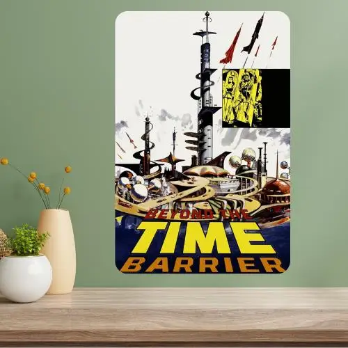 Beyond the Time Barrier Classic Movie Metal Poster Sign