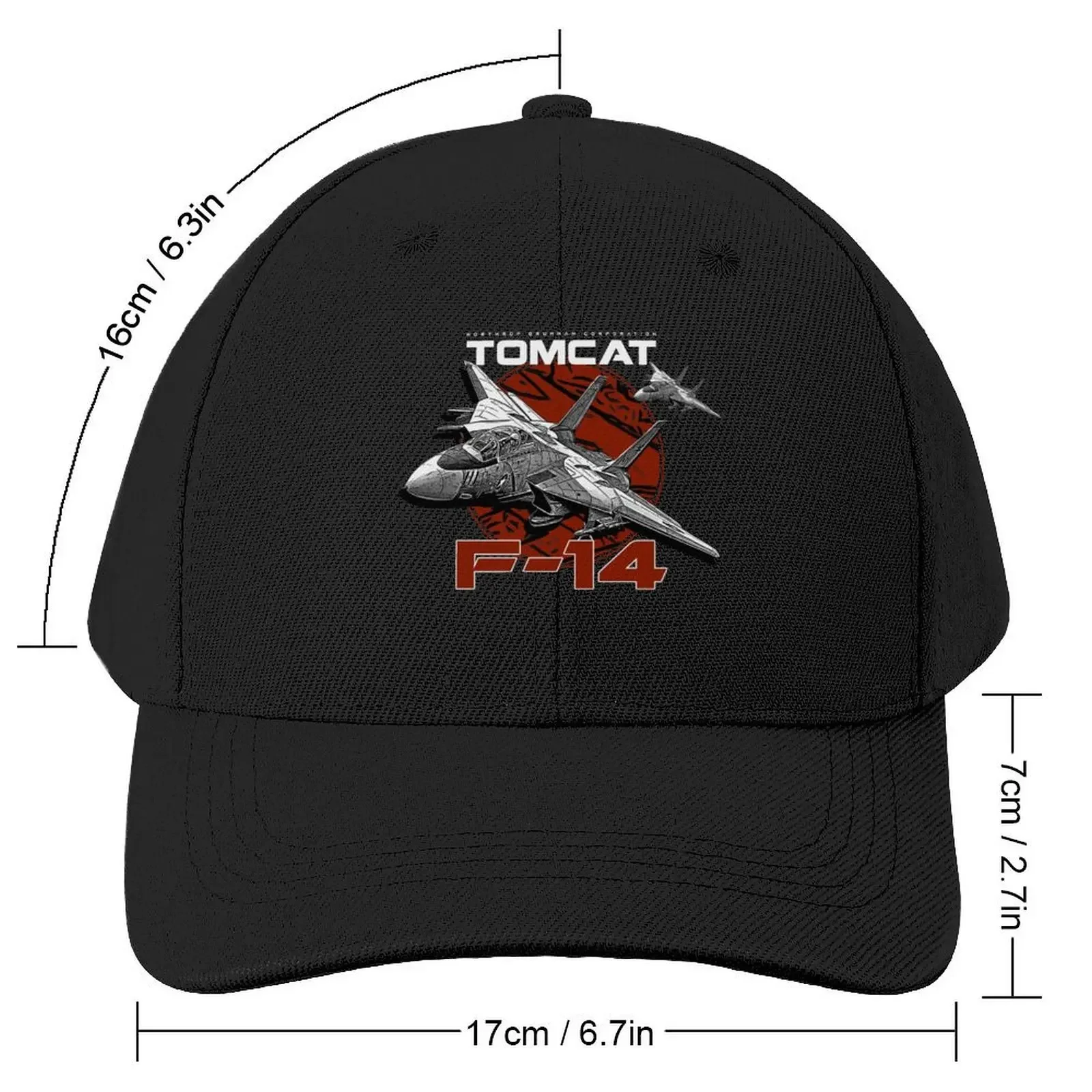 F-14 Tomcat Fighterjet Baseball Cap Golf Custom Cap Military Tactical Cap Baseball Men Women's