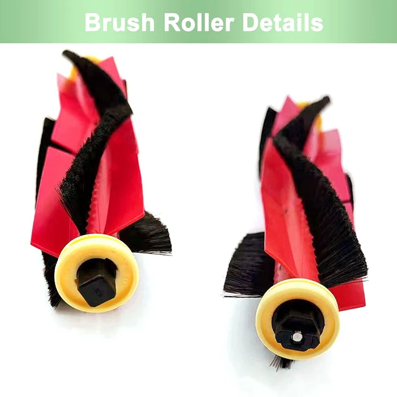 BAAN-2 Set For Roborock S6 Pure S6 E4 S4 Max S6 Maxv S5 S5 Max S4 E2 E3 E5 E20 E25 E35 Main Side Brush Hepa Filter Mop Cloth