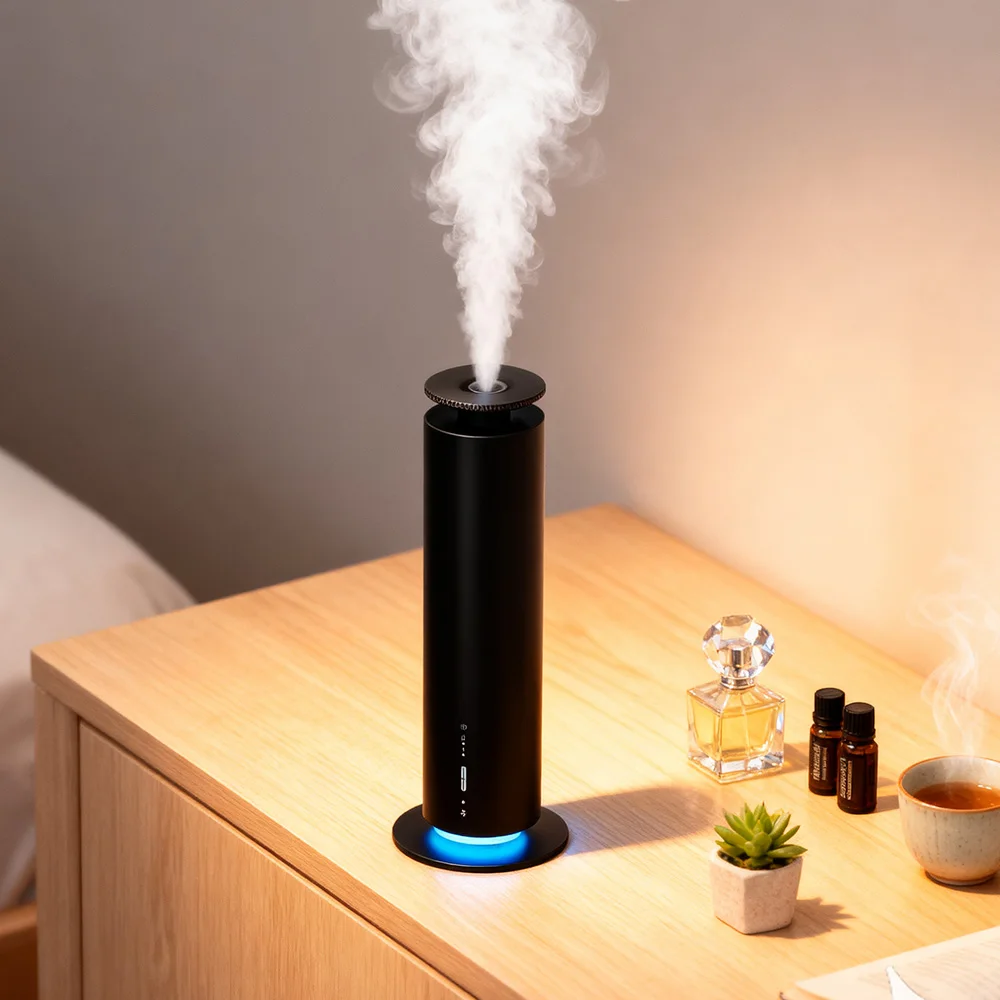 

NAMASTE 120ML Smart Essential Oil Diffuser Home Air Fresheners Support Charge Aromatherapy Machine Home Electric Aroma diffuser