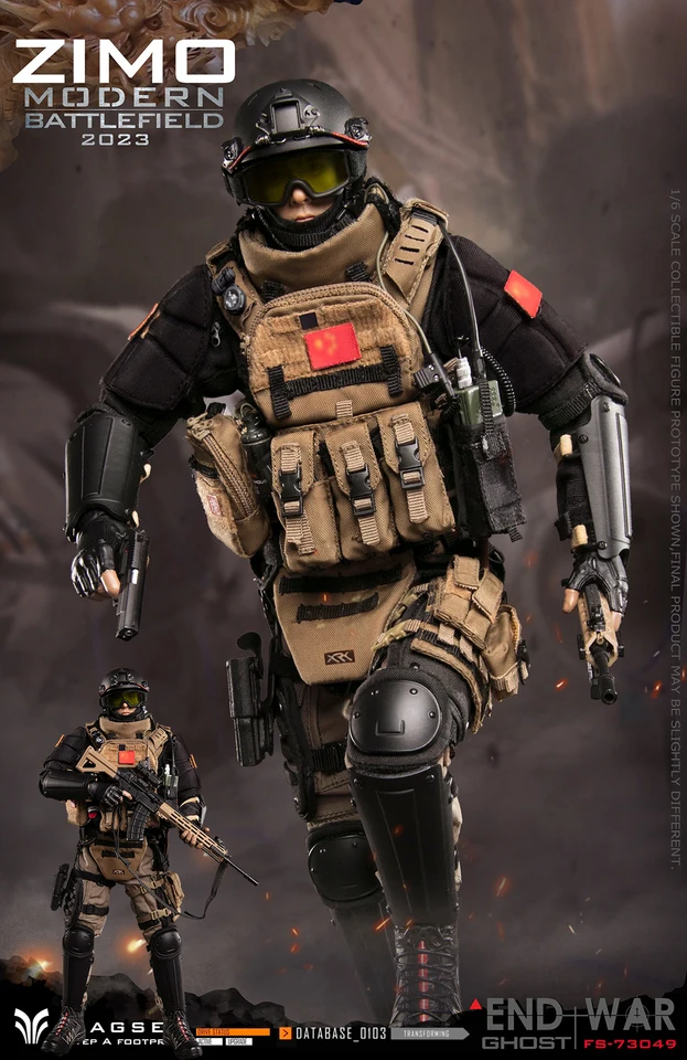 1/6ミリタリーアクションフィギュア 2体セット フィギュア専門店 -ソダチトイズ / DAMTOYS 78080 1/6 フィギュア