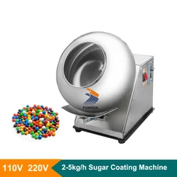 Automatic 1-3kg Chocolate Coating Machine Sugar Coating Peanut Coating Polishing Coating Machine 110V 220V Hot Selling