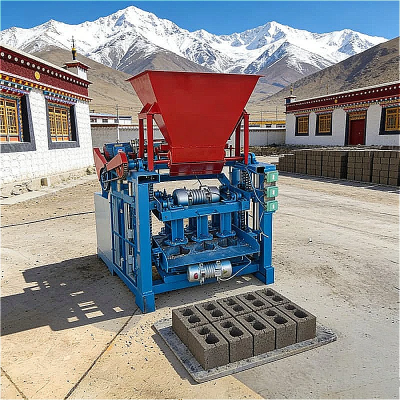 Small Brick Making Machine Mini Manual Cement Concrete Block Maker for Hollow Paver Interlock Brick Home Garden Shed Customized