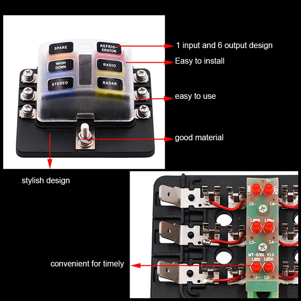 

rv fuse fuse box fuse car audio car 6 way 6 ways car fuse