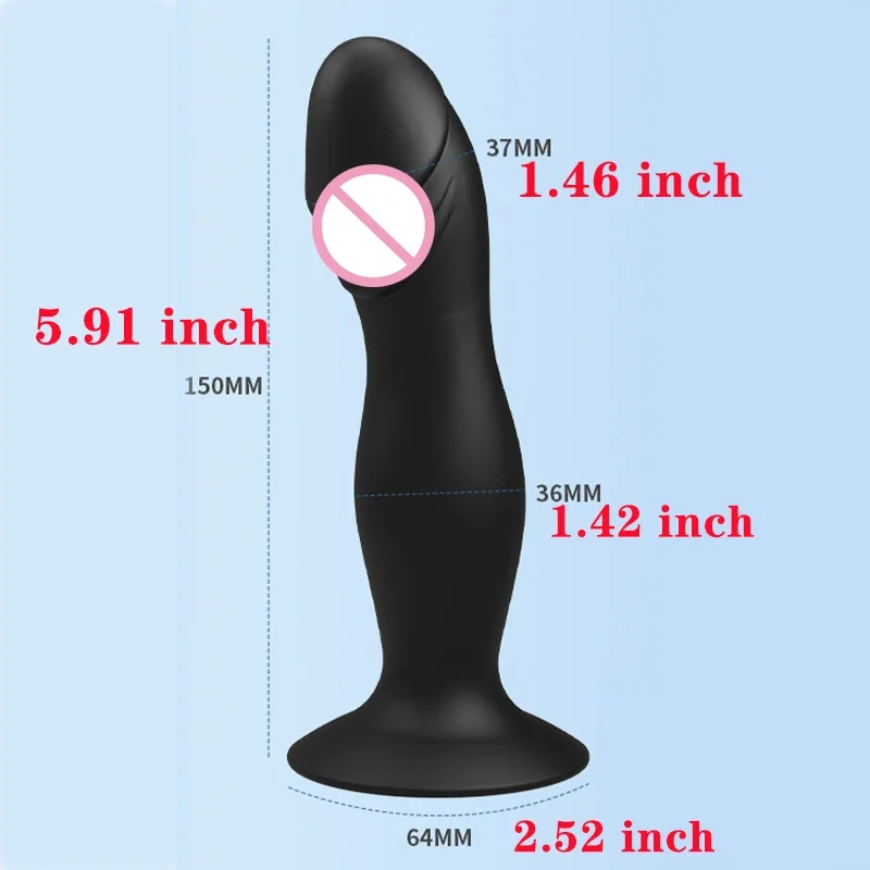 5.9inch Realistic Dildo Suction Cup Penis Sex Anal Plug Female Masturbator 18 Adult Sex Toys Tools G-Spot Prostate Massage Tooys