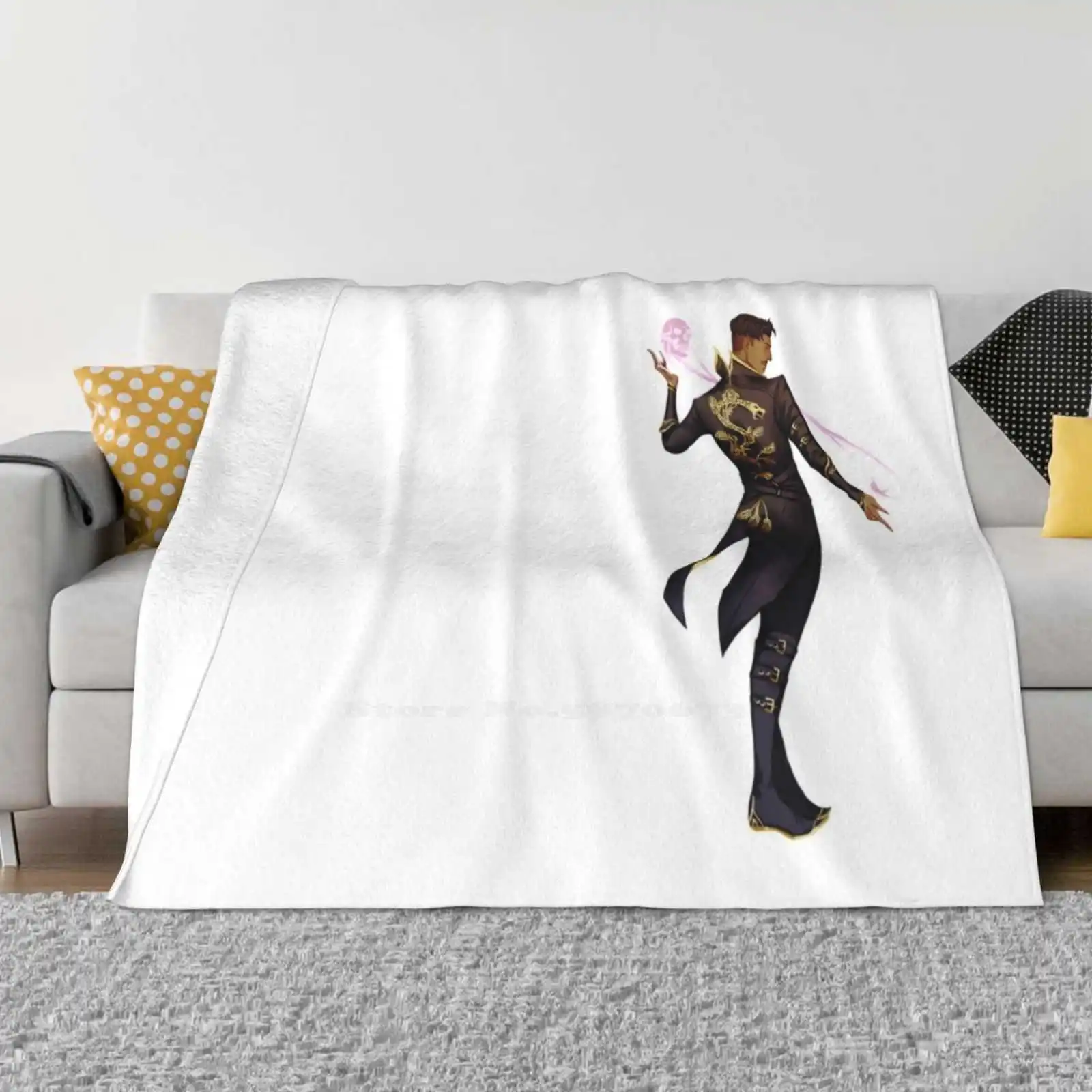 Dai Crew Dorian Trend Style Funny Fashion Soft Throw Blanket Dragon Age Inquisition Companion Da I Fantasy Dorian Pavus