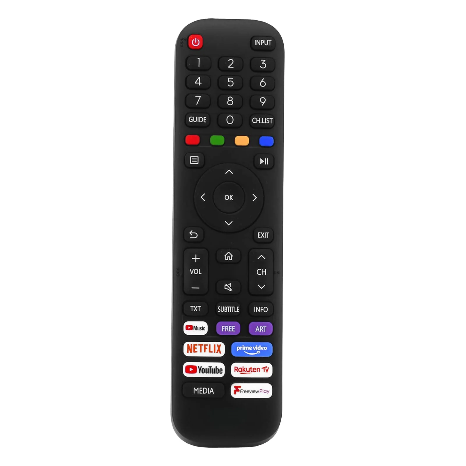 

EN2A30 Remote for hisense tv remote control EN2G3H fit for Universal Remote Control for Hisense VIDAA Smart TV,No Setting
