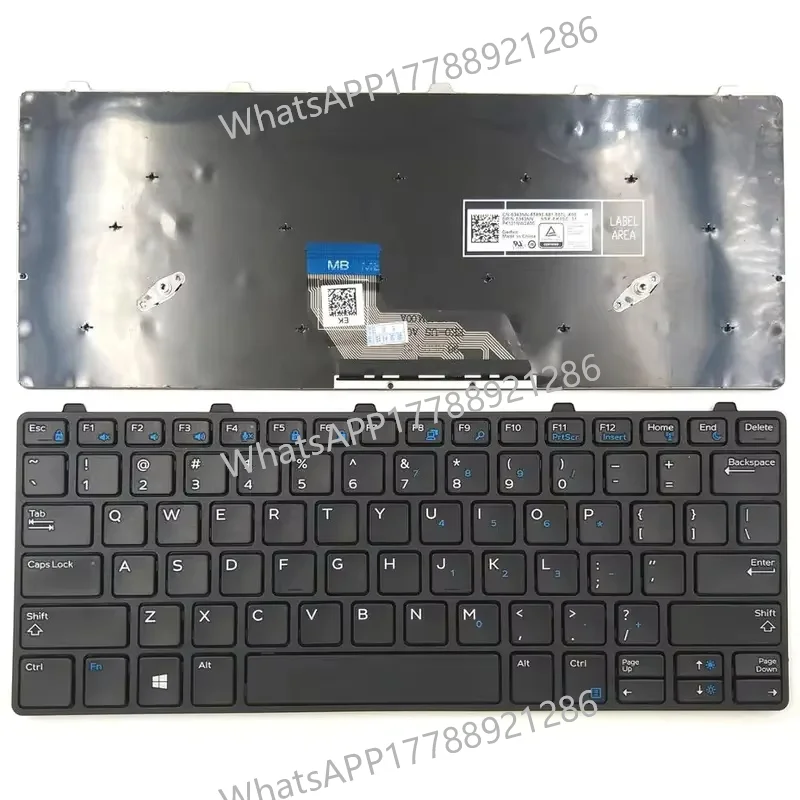 Новая клавиатура для ноутбуков Dell Latitude серий 3180, 3189, 3380 (США)