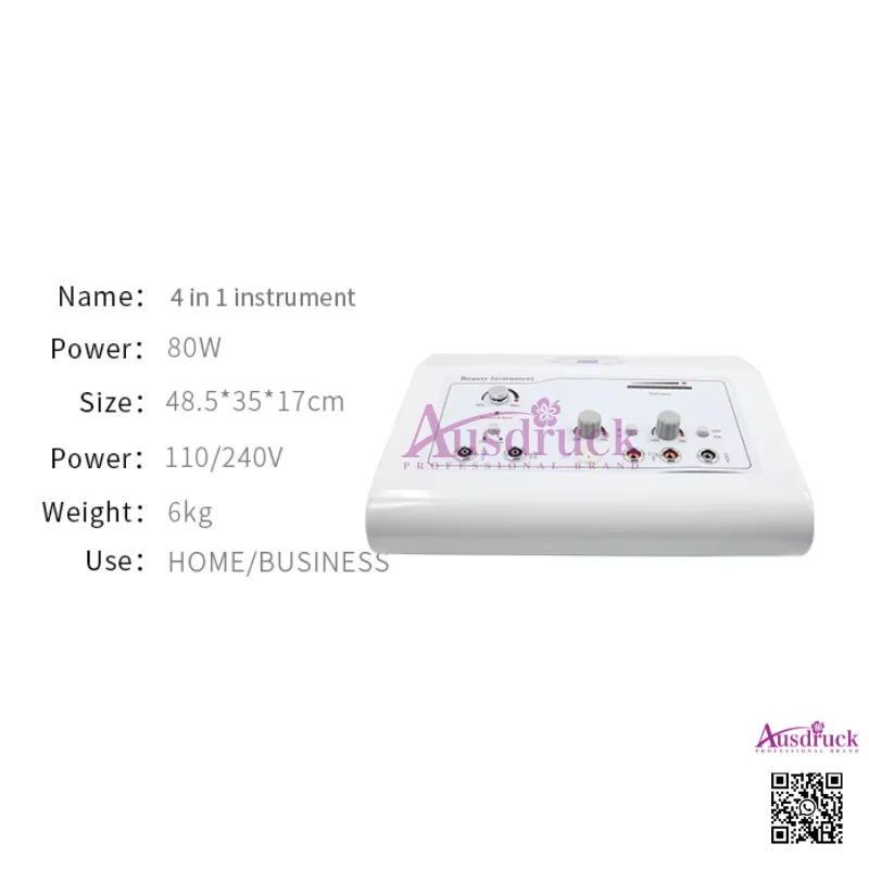 NUOVO Aggiornato 5in1 Microdermoabrasione Dermoabrasione Peeling Macchina Galvanica Ad Alta Frequenza Cura Della Pelle Viso Bellezza Spa Attrezzature