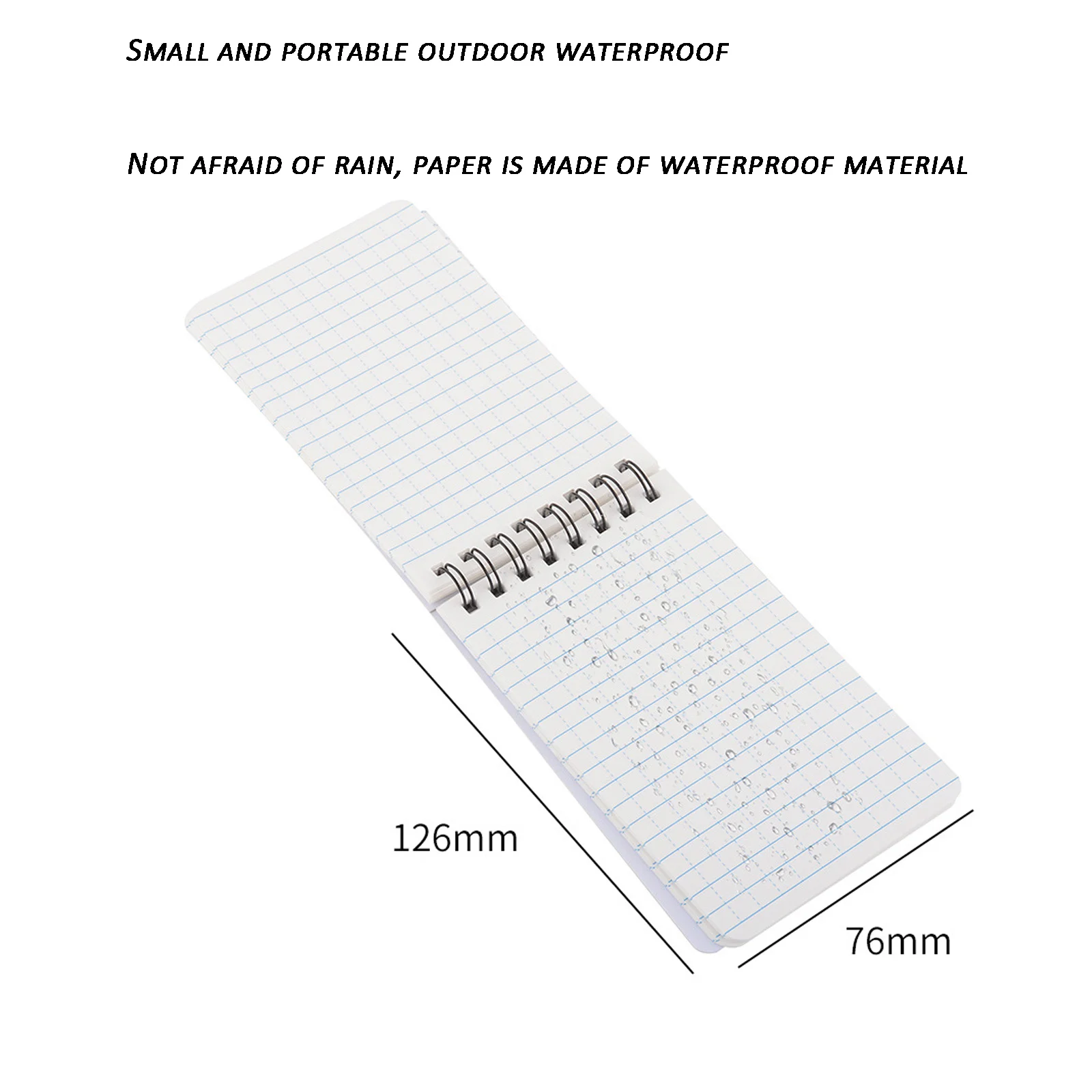 Portable Writing Notebook Student Sketching Notebook Thickened Loosening Loop Memo Plan Diary Book Stationery School Supplies