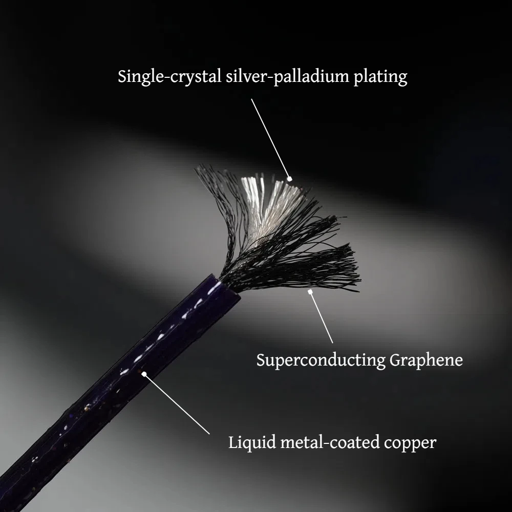 كابل ترقية سماعة الرأس Nici HiFi-39 داخل الأذن 0.78 2pin/mmcx/ie900/HD800 إلى 4.4 مللي متر/4pin XLR لـ Delci Explorer DaVinci Himalaya