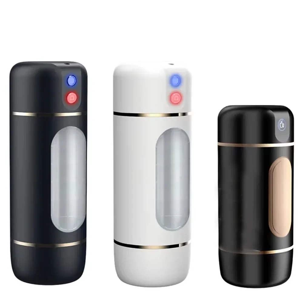 Male Masturbator Cup Manual & Automatic Sucking Vibration Blowjob Machine Penis Massager Oral Stimulator Adult Sex Toys for Men - view 6