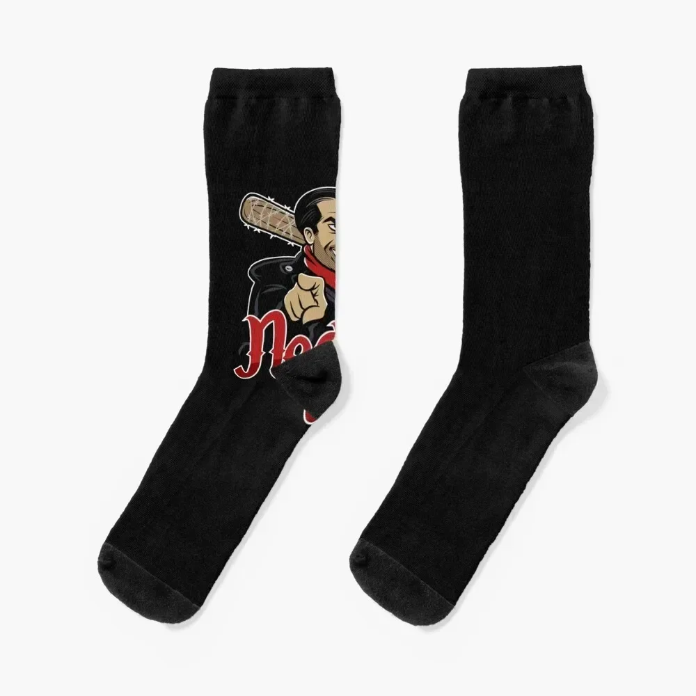 Negan Baseball Club Essential T-Shirt Socks loose Antiskid soccer Hiking boots gym Socks Man Women's