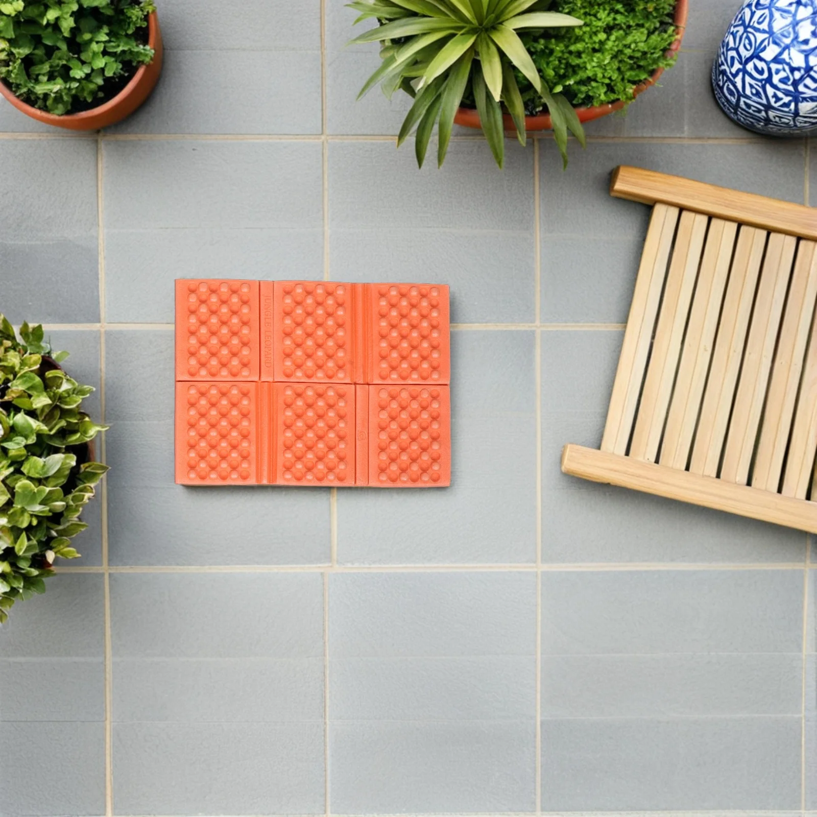 

6Pcs Folding Camping Mat Waterproof Outdoor Picnic Blanket Foldable Seat Cushion Lightweight Beach Mat for Travel Lawn