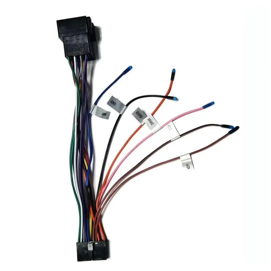 Car Stereo Universal Android Power Cable Harness Iso Suitable for Toyota for Nissan Model for Panlelo Radio