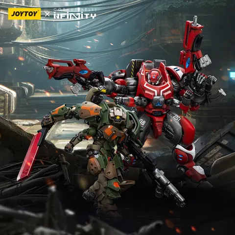 JOYTOY Infinity 1/18 Actionfigurer Mecha Anime 17cm Nomads Gecko Squadron Shakush Lätt Pansarenhet Samling Modellleksak 10 best sales glädje leksakssvärd - №1