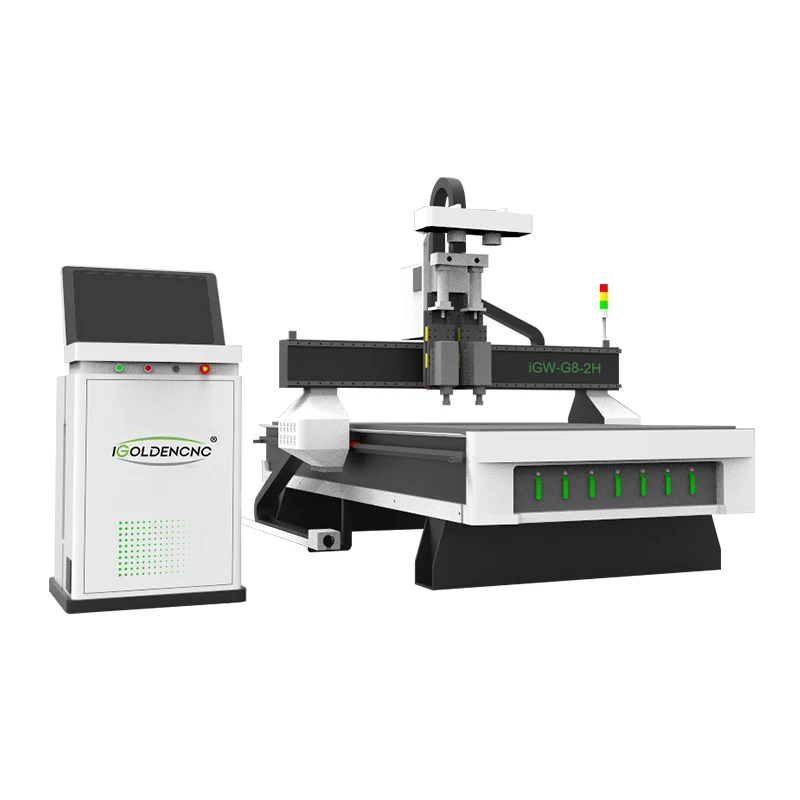 Multi roteador cnc do eixo 1300x2500 computador controlado escultura em madeira mobília que faz a máquina