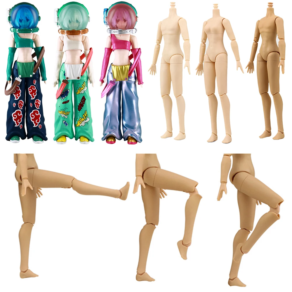 1/6 Bjd Ob24 Anime Girl Blyth Dolls Body Icy Moveable Joints Blyth Boy Girl Doll Body 40 Joint Azone s Pure Neemo Obitsus Ob24