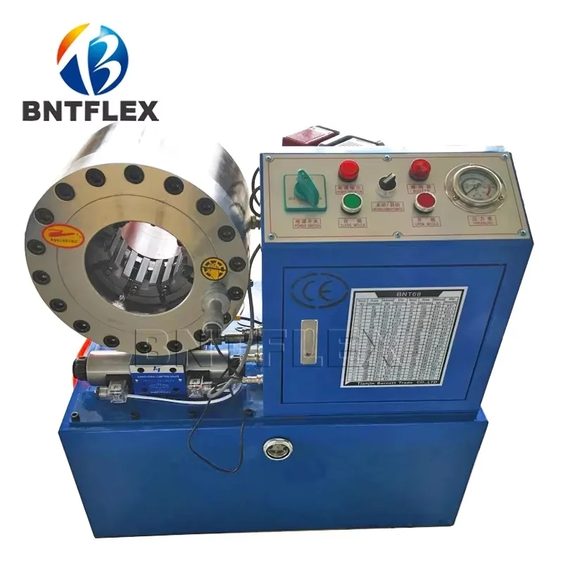 BNT68 Customizded service electric hydraulic hose pressing machine